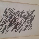 Ink drawing by Henry Michaux