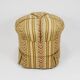 Art Deco Stool Friedrich Otto Schmidt, Pouf, Original Condition, Vienna, 1920s