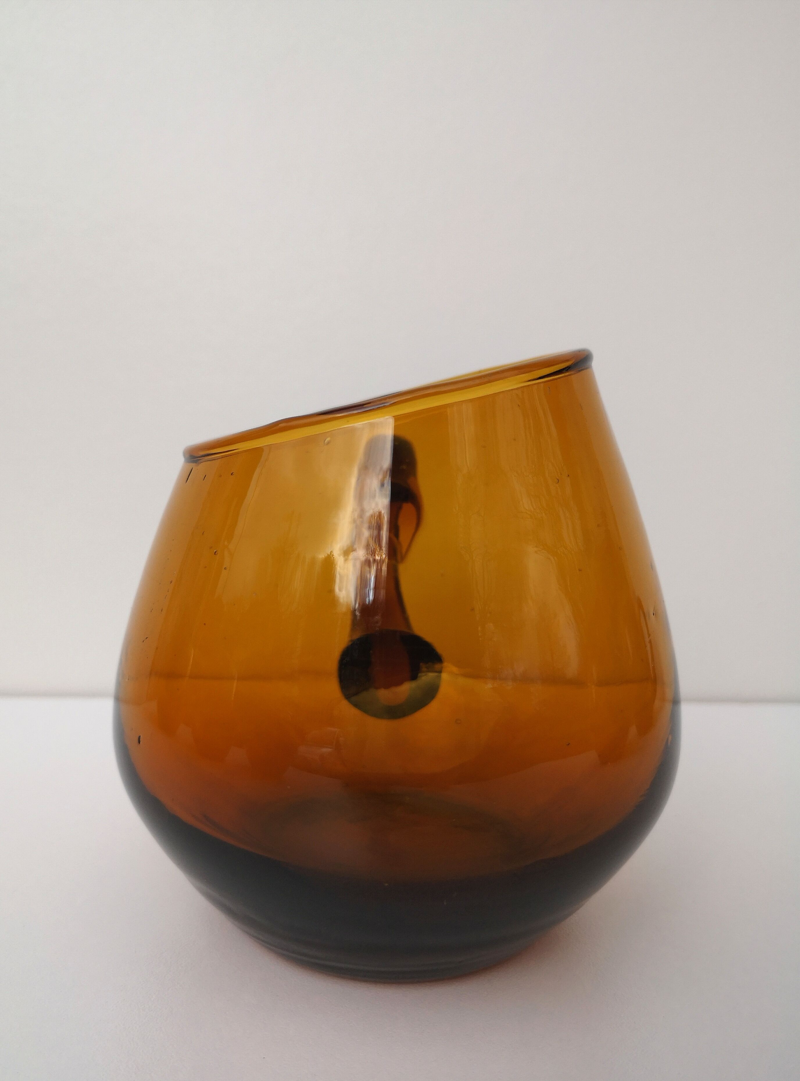 Vintage blown glass cups