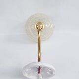 Speckled Clichy glass wall light