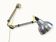 Flash lamp no. 5 – Eugène Émile Houillon – metal, steel ball joint – c. 1930