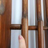 Vintage wooden room divider - 1960s