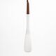 Scandinavian opaline and teak suspension by Uno and Östen Kristiansson for the