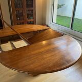 Old exotic wood table