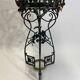 Art Nouveau wrought iron flower support