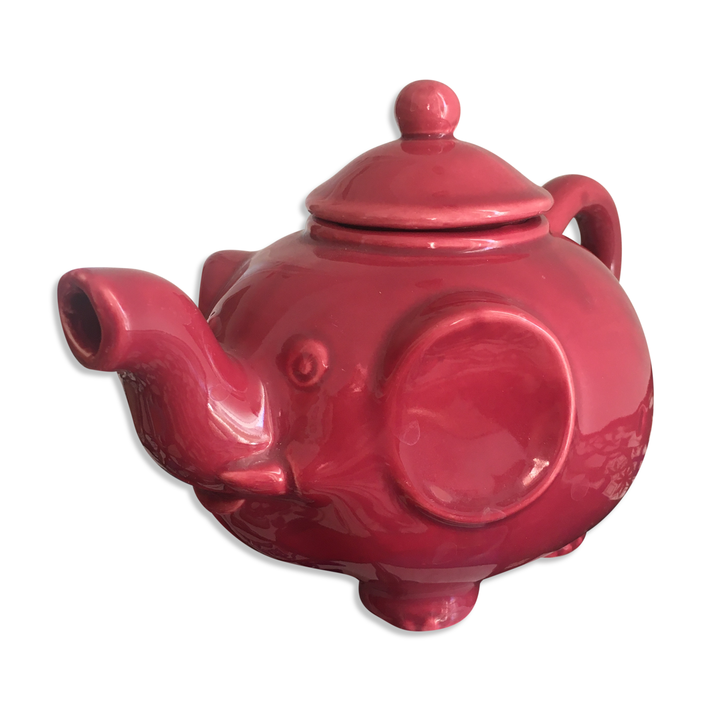 Vintage elephant teapot.