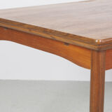 Vintage Danish design extendable teak dinner table, 1960's