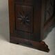 Spanish Rustic Brutalist Dry Bar Counter with matching Barstools