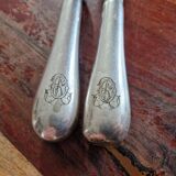 Christofle - Silver-plated carving service cutlery