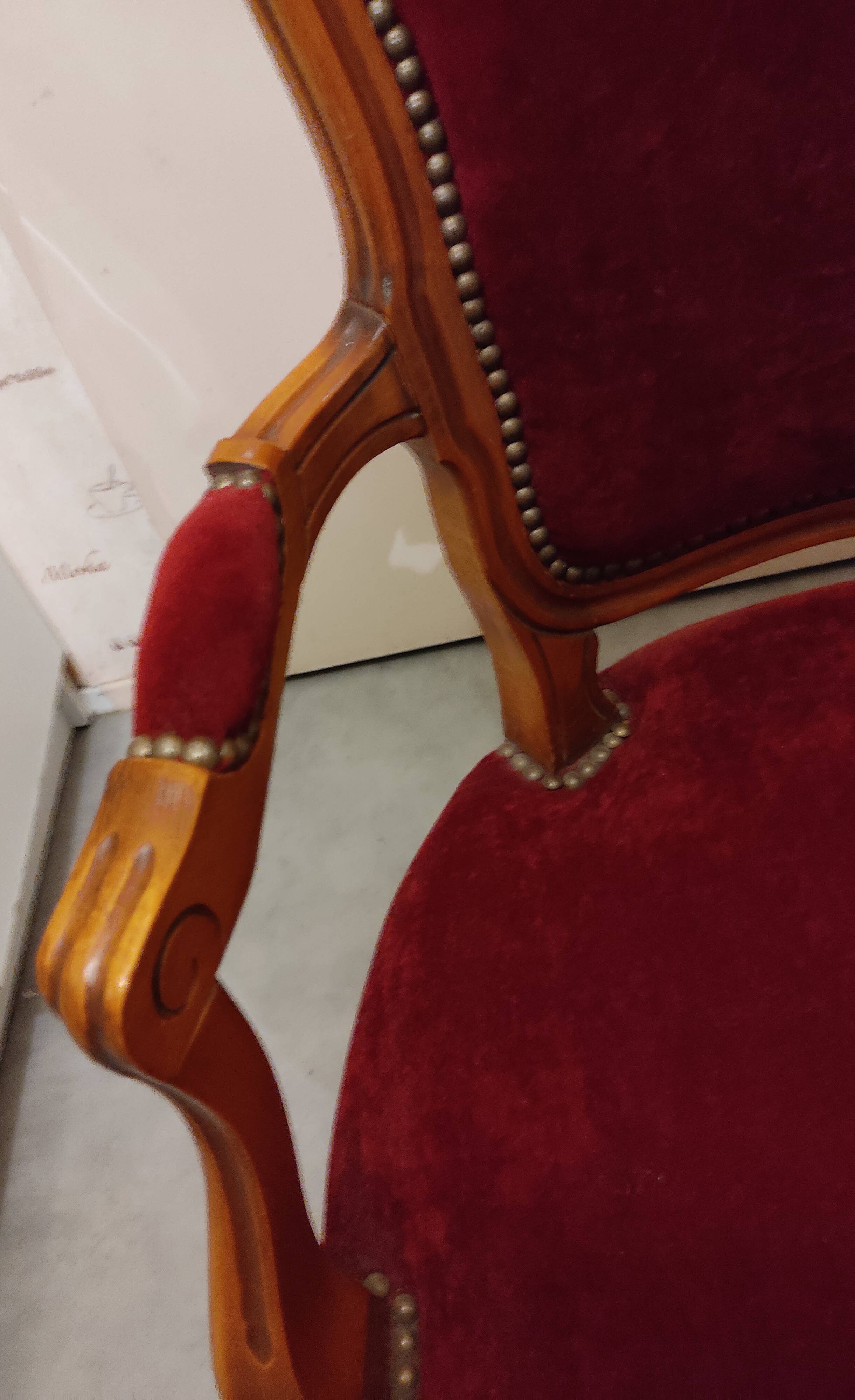 Ancien fauteuil de bureau américain vers 1940 en chêne