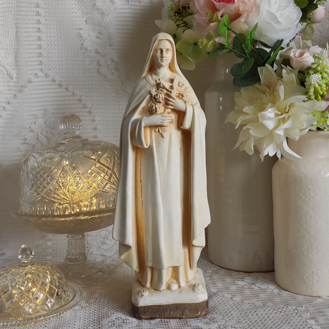 St. Teresa of the Child Jesus ancient plaster