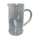 Carafe à eau pichet en verre gravé 1.4 l