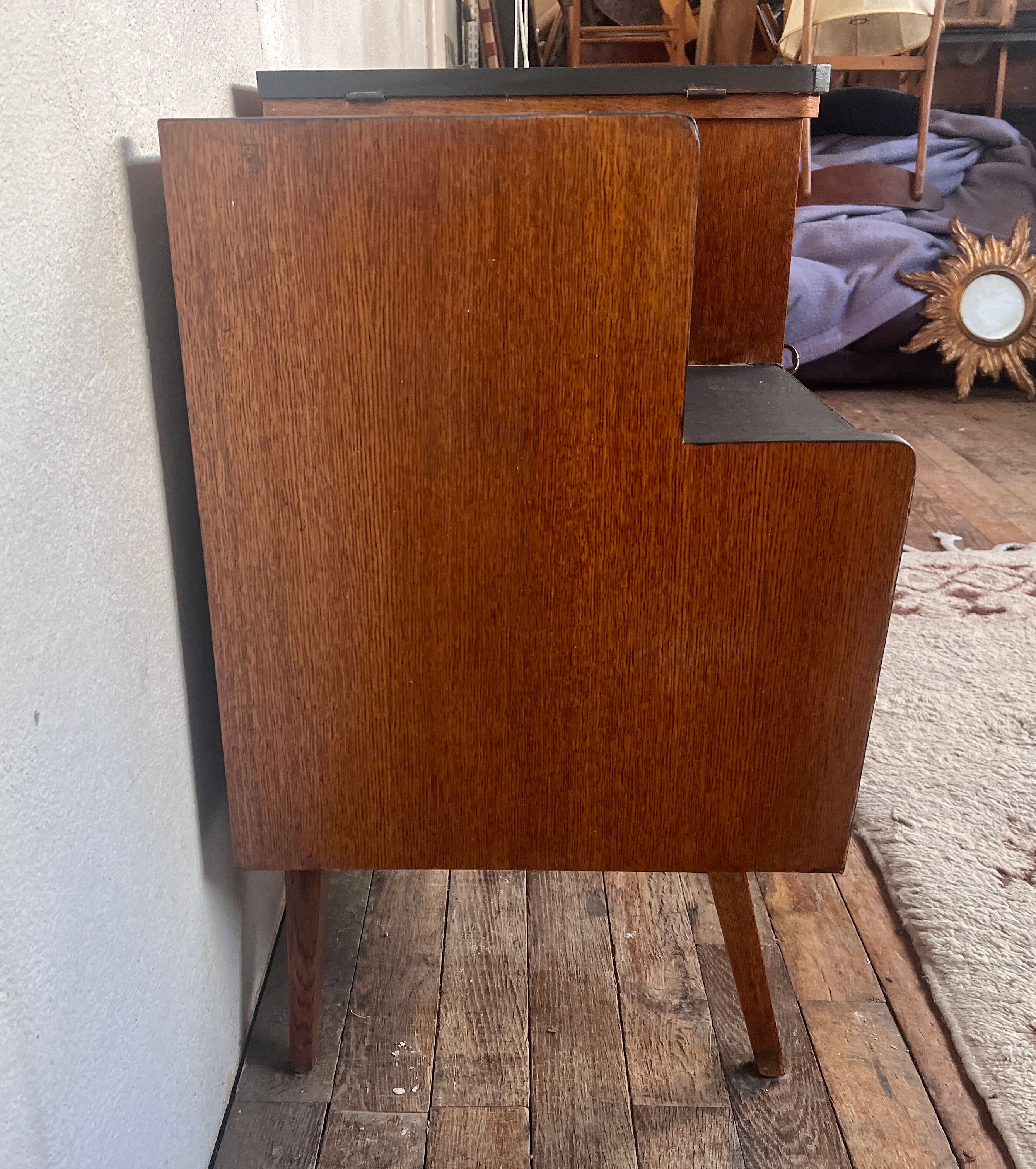 Meuble tv enfilade vintage pieds compas