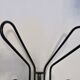 Wall mounted coat rack, Ikea, 4 hooks, 1980, Memphis