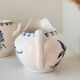 Sweetener and milk jug Sarreguemines Vega