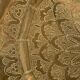 Superb large plateau chiseled oriental copper. chic ethnic vintage deco