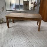 Farmhouse table in elm and pine 2m