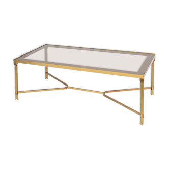 Brass coffee table