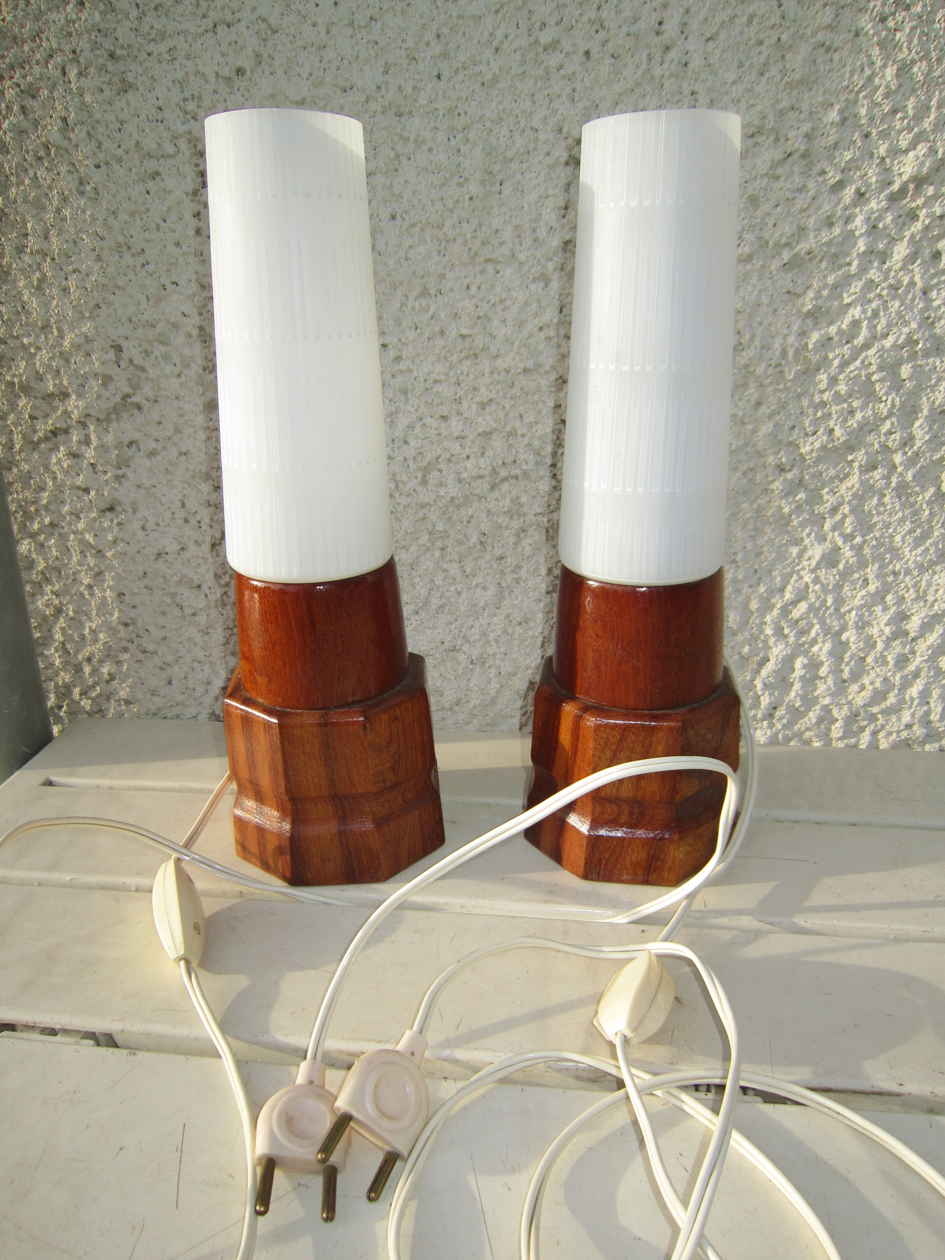 Paire de lampe chevet Louis Kalf pour Philips 1960s
