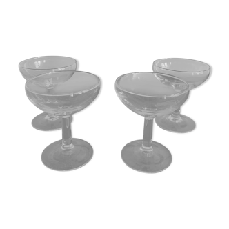 Coupe à champagne en cristal