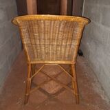 Rattan armchair