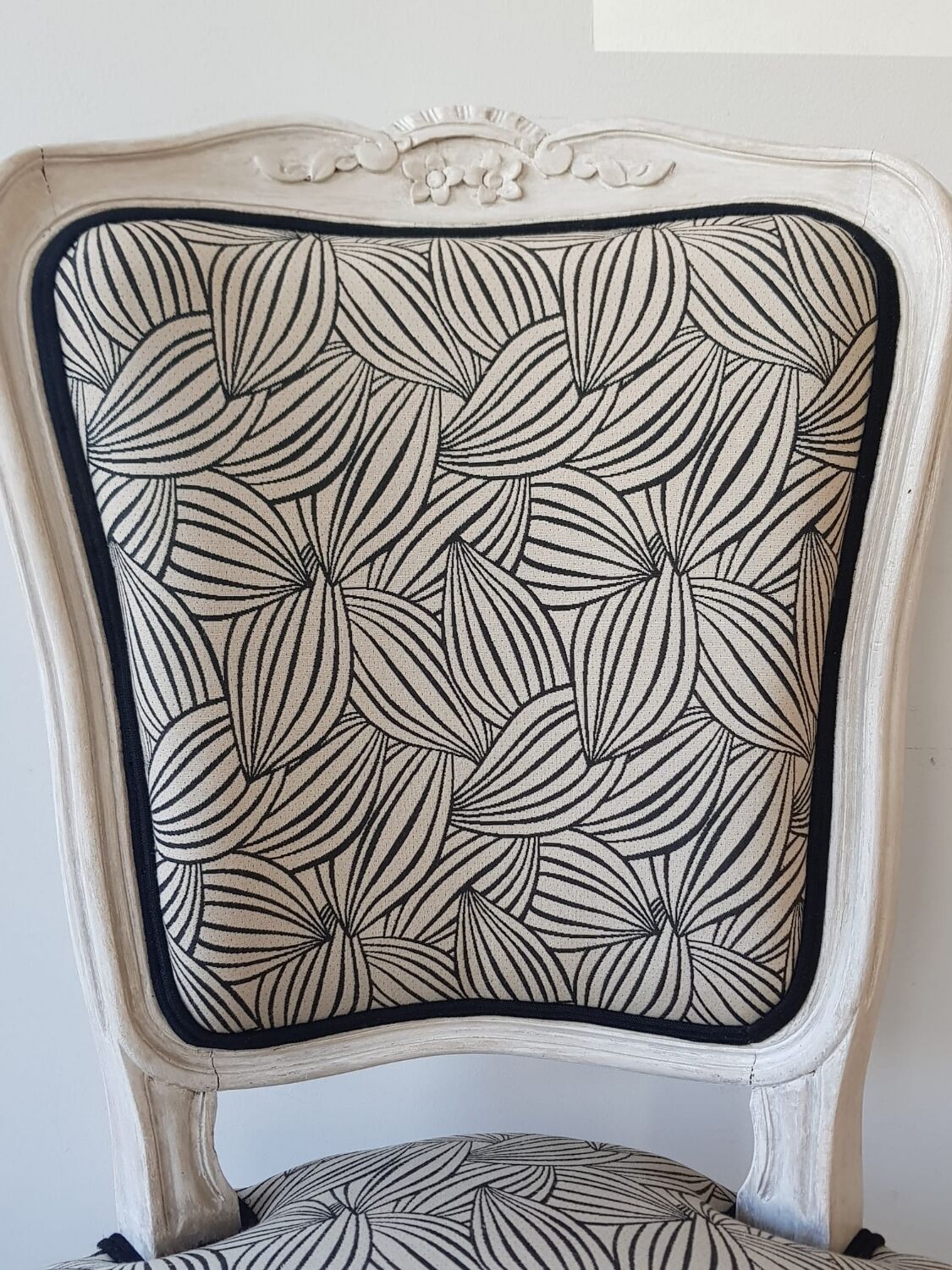 4 chaises Louis xv