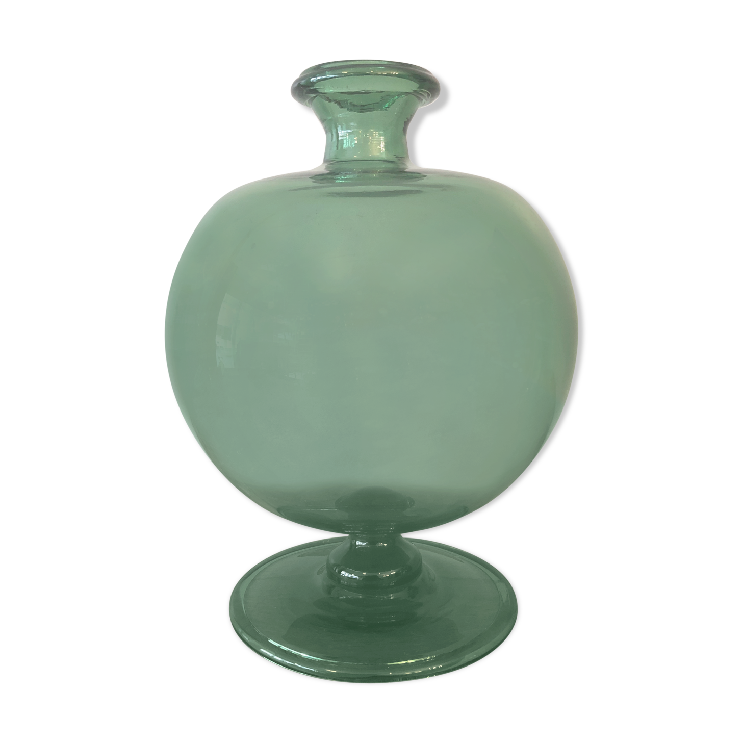 Old blown glass vase
