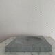 Grey grey square marble ashtray