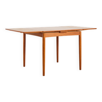 Table extensible en teck par Hundevad & Co., Danemark, années 60