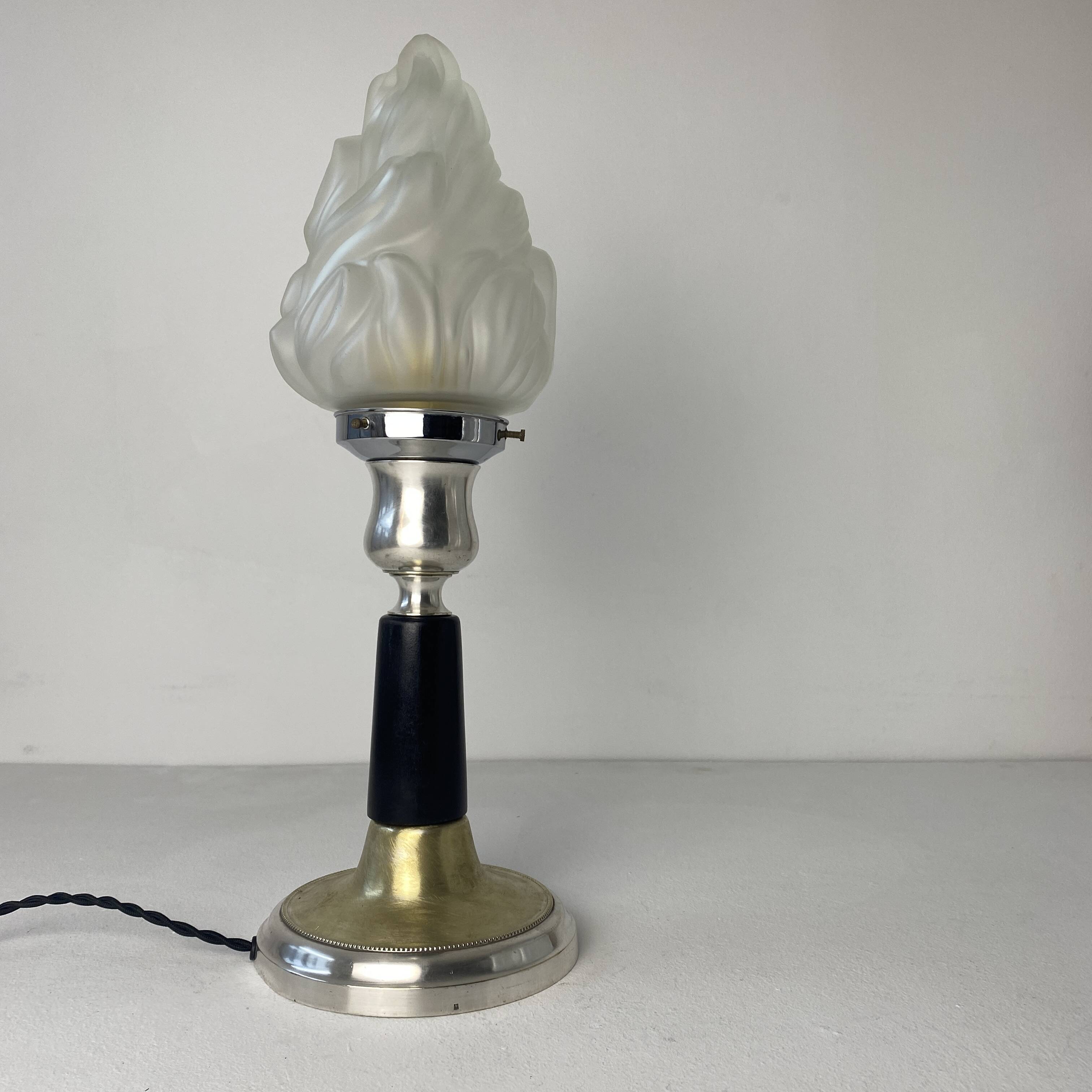 Vintage art deco table lamp