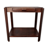 Table Art Déco française avec tiroir, années 1930