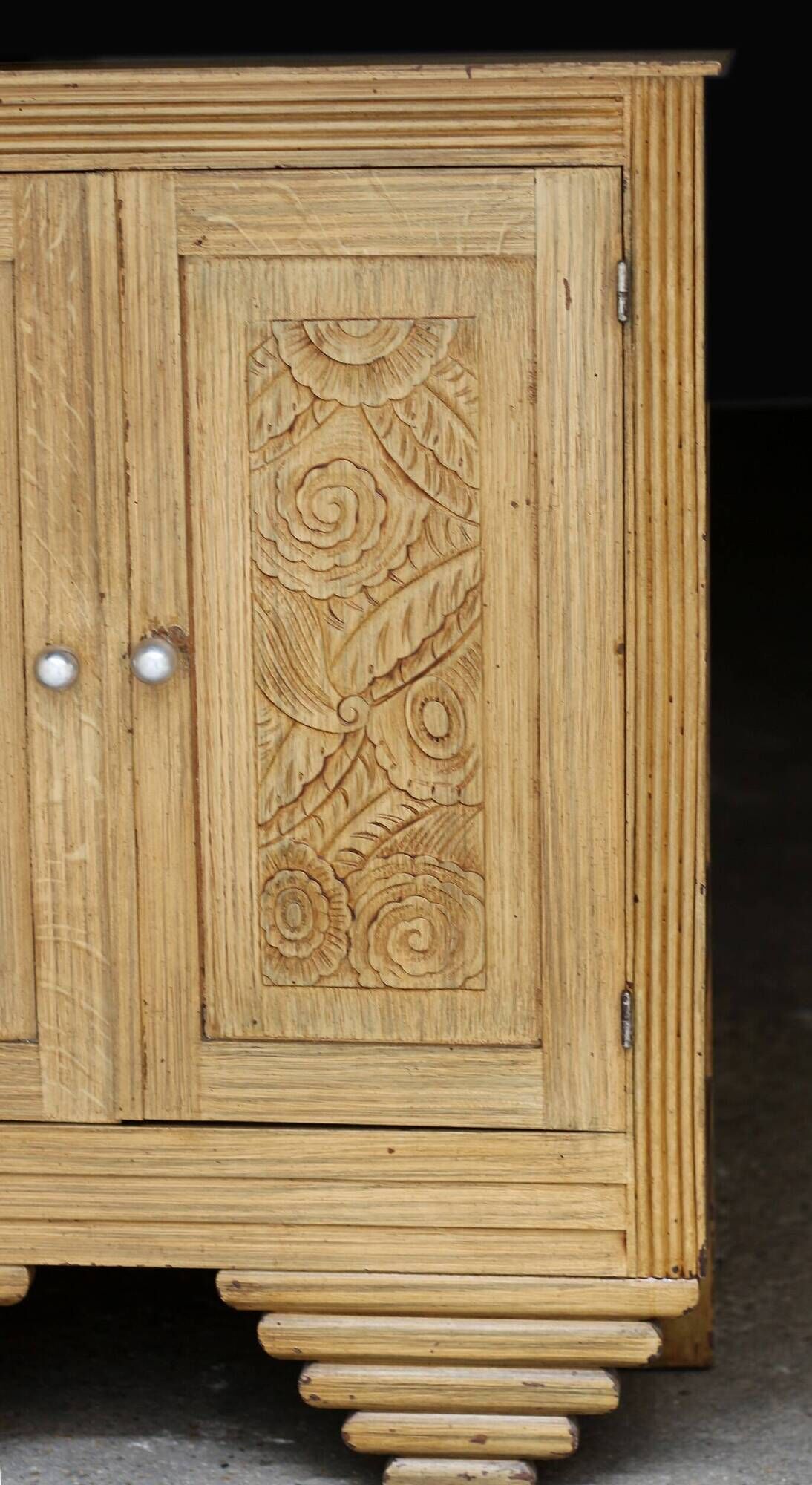 Adorable Art Deco furniture (circa 1920-30). Beautiful patina.