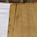 Sandblasted wood chest