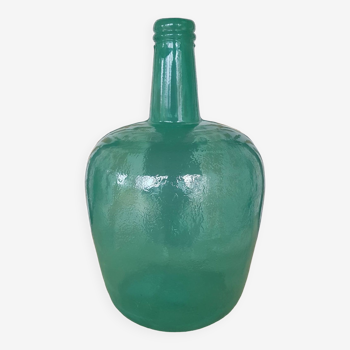 Large green bottle