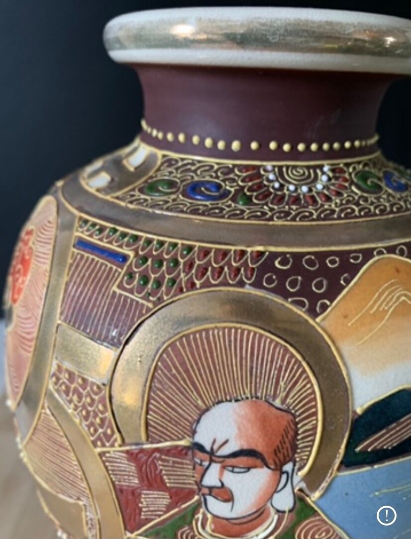 Large Japanese vase