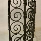 Grille de cheminée en fer forgé