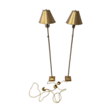 Brass floor lamps