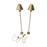 Brass floor lamps