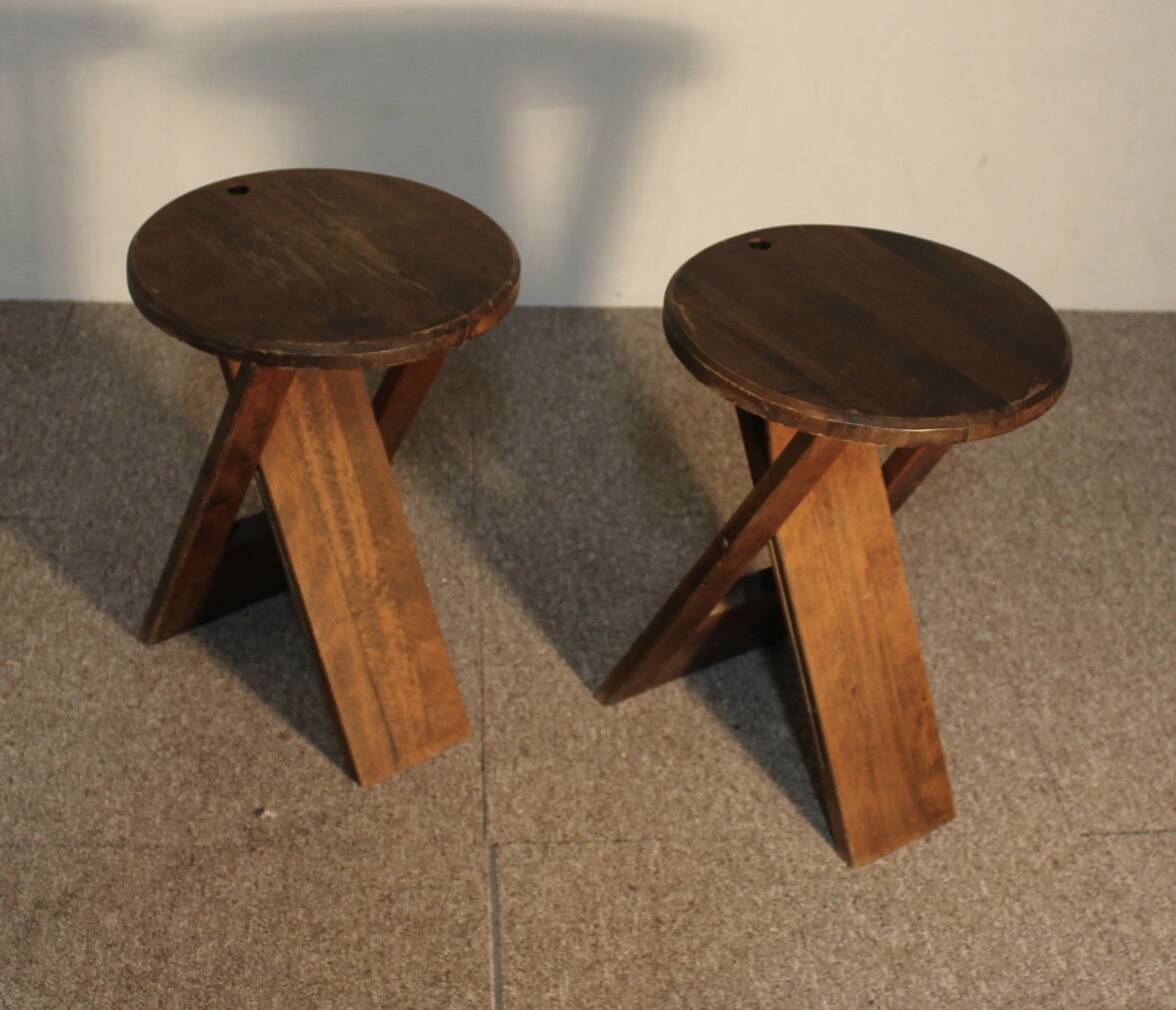 Wooden tables, 20th century