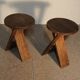 Wooden tables, 20th century