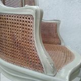 Salon Louis XV with double patinated cannage