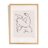 Indian ink "The Priestess of Bacchus" in limited edition