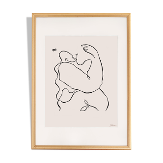 Indian ink "The Priestess of Bacchus" in limited edition