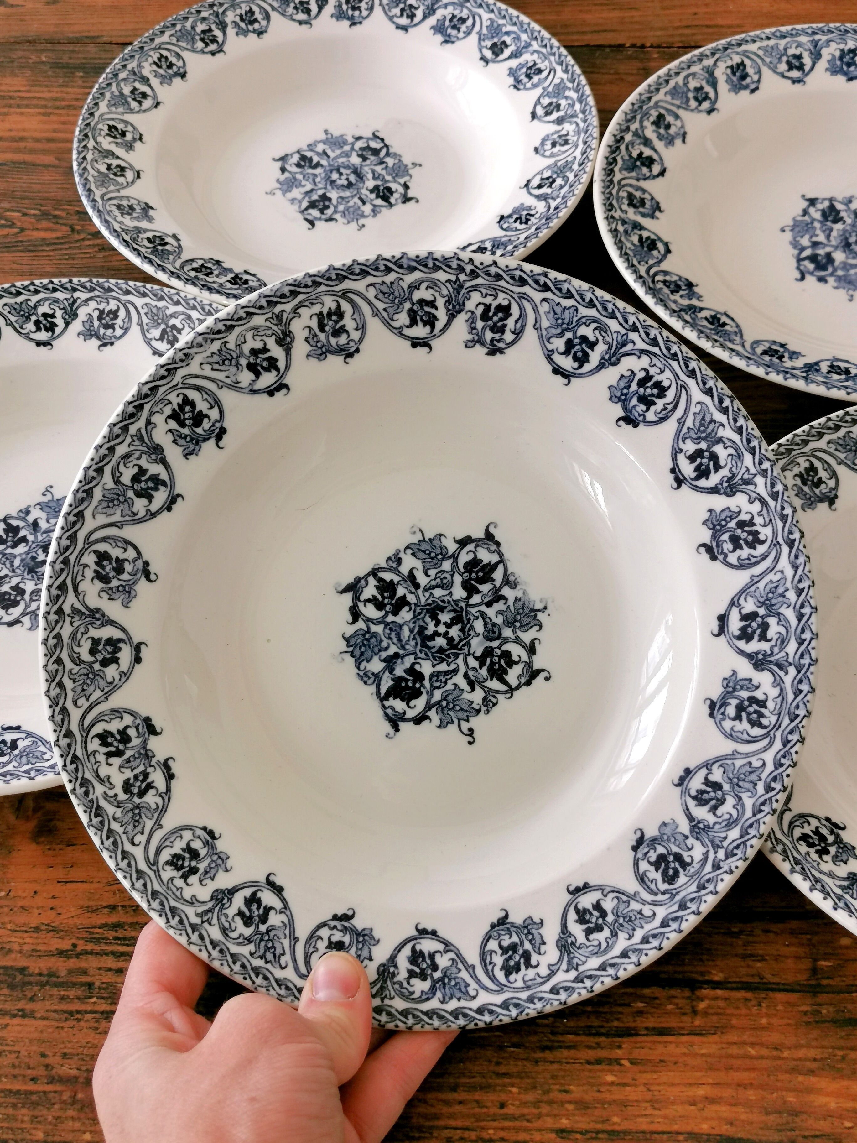 Brienne model iron earth hollow plates