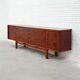 Brutalist oak sideboard, Belgium, 1970s