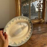 Oval dish Terre de Fer Hippolyte Boulenger Choisy Le roi