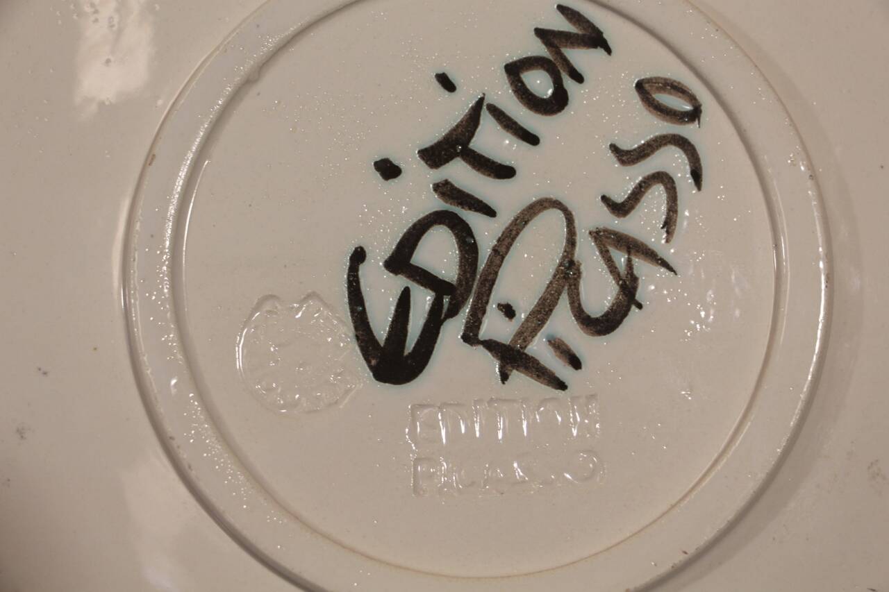 "Picador" plate by Picasso and Madoura workshop, 500 copies