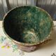 Glazed ceramic cache-pot with Mexican decoration – Art Deco – 20th century
