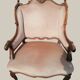 Salon Rocaille / Rococo - 2 fauteuils & 2 chaises - Noyer XIXe