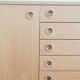 Enfilade/ Commode vintage rénové style anglais, années 70